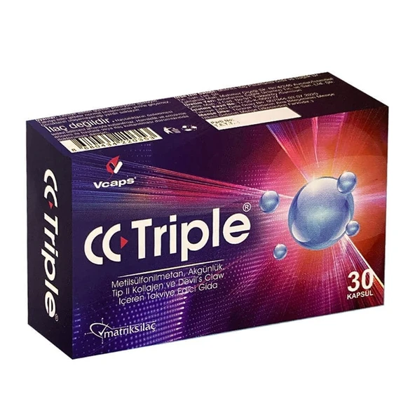 Matriks CC Triple 30 Kapsül ürün görseli 1