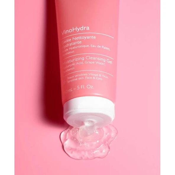Caudalie Vinohydra Moisturizing Cleansing Gel 150 ml - Resim 4