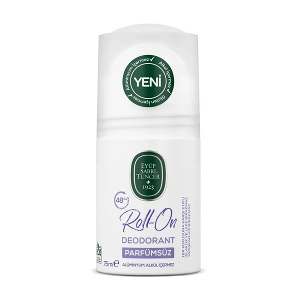 Eyüp Sabri Tuncer Roll-On Deodorant - Parfümsüz 75 ml ürün görseli 1