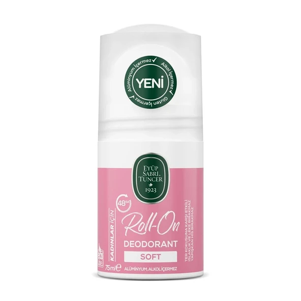 Eyüp Sabri Tuncer Roll-On Deodorant Soft - Kadınlar İçin 75 ml ürün görseli 1