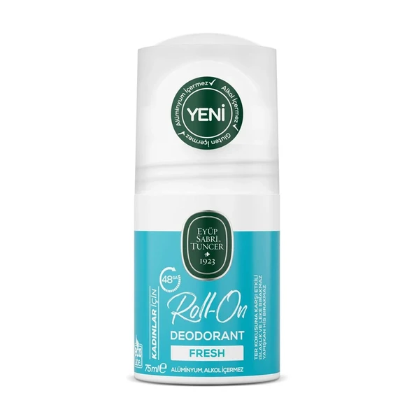 Eyüp Sabri Tuncer Fresh - Kadın Roll On Deodorant 75 ml ürün görseli 1