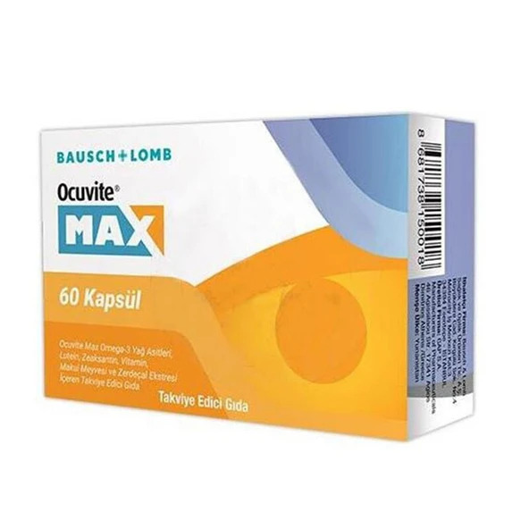 Ocuvite Max 60 Kapsül ürün görseli 1