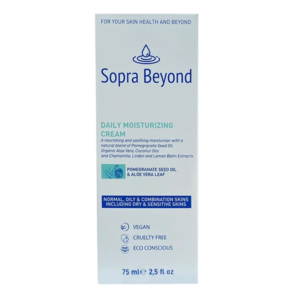 Sopra Beyond Daily Moisturizing Cream 75 ml ürün görseli 1