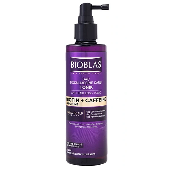 Bioblas Saç Dökülmesine Karşı Biotin ve Kafein İçeren Tonik 200 ml ürün görseli 1