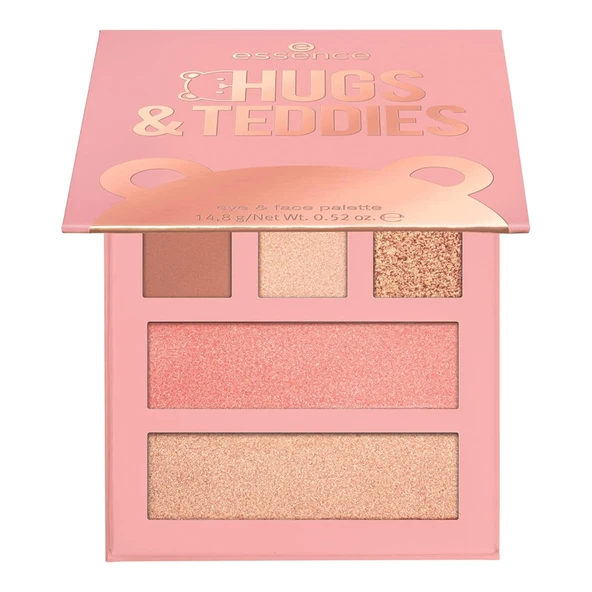 Essence Hugs and Teddies Blush Palette - 01 Nude 14,8 g ürün görseli 1