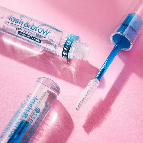Essence Lash Brow Gel Mascara 9 ml - Resim 5