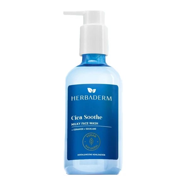 Herbaderm Cica Soothe Milky Face Wash 250 ml ürün görseli 1
