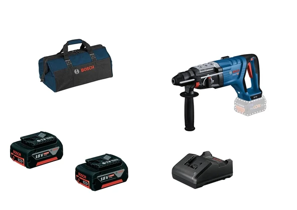 Bosch GBH 18V-28 D 2x4.0Ah Çift Akülü Kırıcı Delici ürün görseli 1