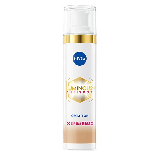 Nivea Luminous 630 Anti Spot Spf 30 CC Krem Orta Ton 40 ml ürün görseli 1