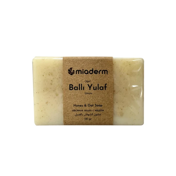 Miaderm Ballı Yulaf Özlü Nemlendirici ve Besleyici Cilt Bakım Sabunu 125gr ürün görseli 1