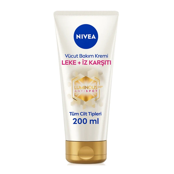 Nivea Luminous - Leke Karşıtı Vücut Bakım Kremi 200 ml ürün görseli 1