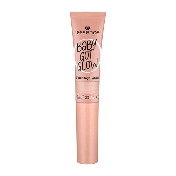 Essence Liquid Highlighter Baby Got Glow - 10 Sassy in Silk 10 ml ürün görseli 1