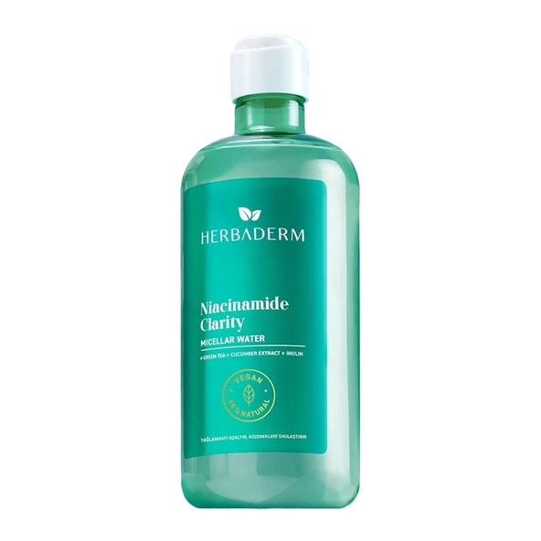 Herbaderm Niacinamide Clarity Micellar Water 500 ml ürün görseli 1