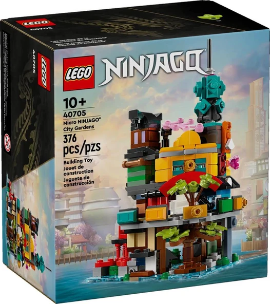 LEGO Ninjago 40705 Micro NINJAGO City Gardens ürün görseli 1
