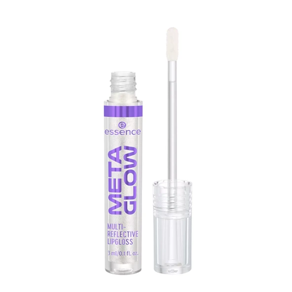 Essence Meta Glow Multi-Reflective Lip Gloss - 01 Cyber Space 3 ml - Resim 3