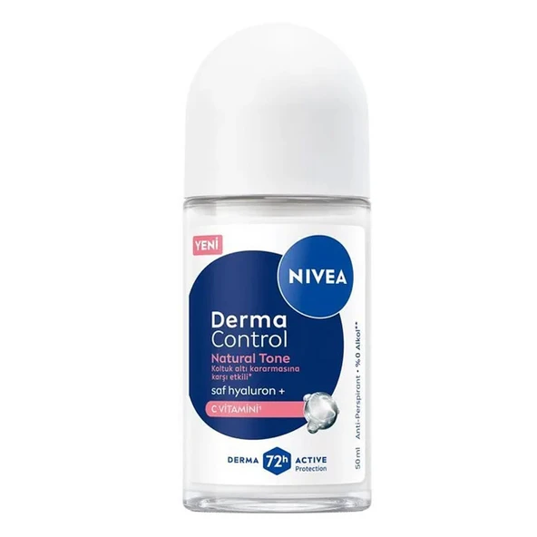 Nivea Derma Control Natural Tone Roll On 50 ml ürün görseli 1