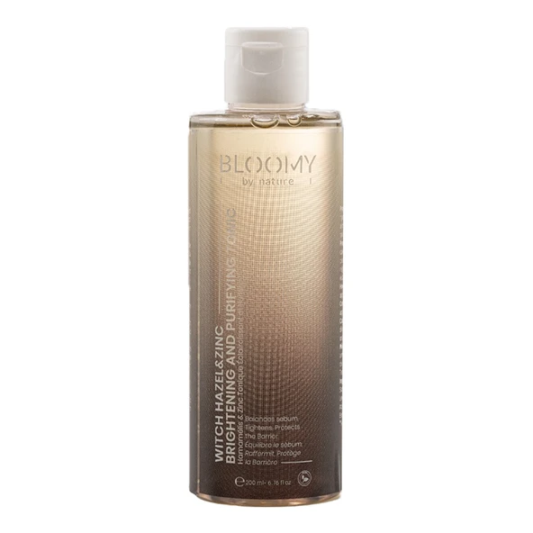Bloomy By Nature Cadı Fındığı ve Çinko Aydınlatıcı ve Arındırıcı Tonik 200 ml ürün görseli 1