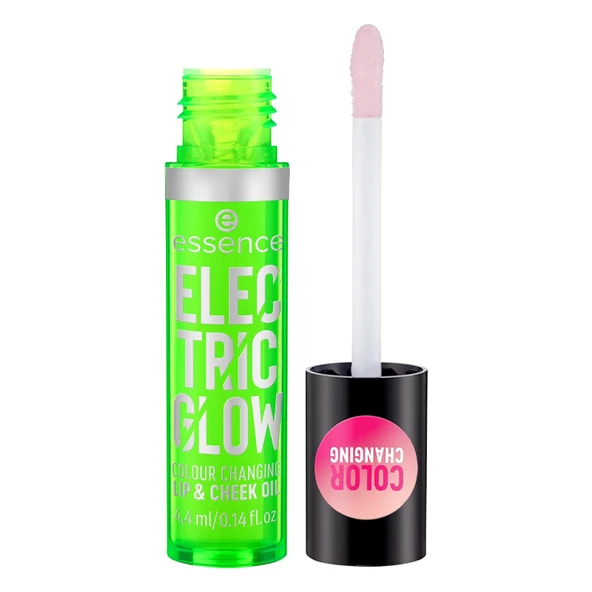 Essence Electric Glow Renk Değiştiren Dudak ve Yanak Yağı 4.4 ml ürün görseli 1