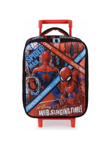 Spiderman Web Slinging Time Çekçekli Anaokul Çantası 41347 ürün görseli 1