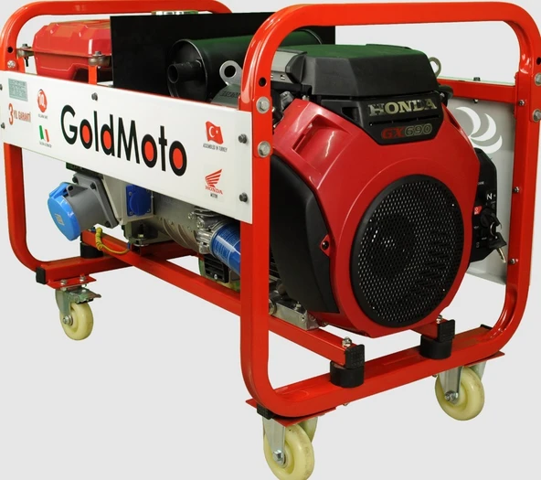 GoldMoto GM16BJH Benzinli Jeneratör 16kVA Monofaze Marşlı ürün görseli 1
