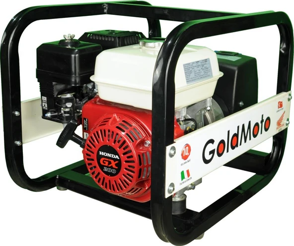 GoldMoto GM4BJH Benzinli Jeneratör 4kVA Monofaze ürün görseli 1