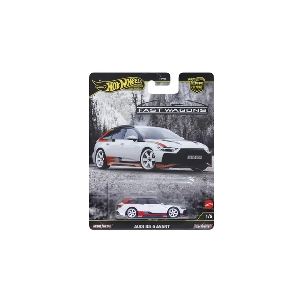 Hot Wheels Premium Fast Wagons Audi RS 6 Avant FPY86 JBK51 ürün görseli 1