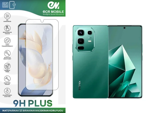 Infinix Note 50 ile Uyumlu Ekran Koruyucu MAT Parmak İzi Bırakmayan Esnek Nano Kırılmayan ürün görseli 1