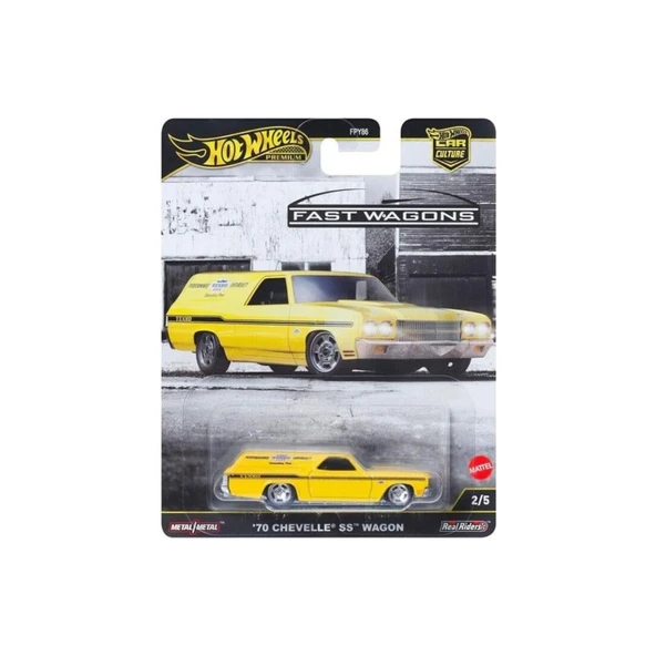 Hot Wheels Premium Fast Wagons 70 Chevelle SS Wagon  FPY86 JBK67 ürün görseli 1