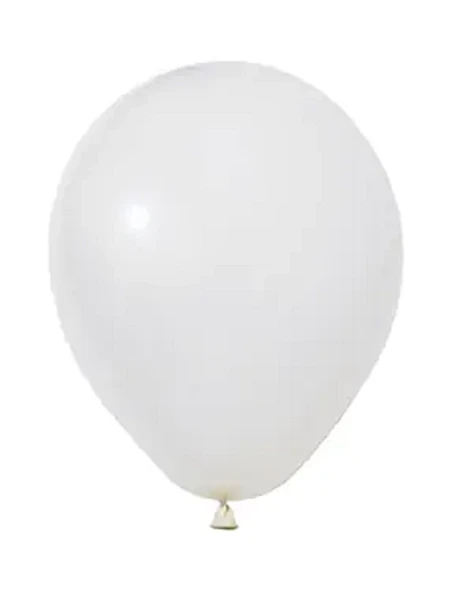 20 Adet 12 İnç 30 Cm Pastel Beyaz Balon Doğum Günü Süsleme ürün görseli 1