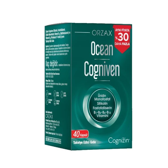Ocean Cogniven 40 Kapsül Avantajlı ürün görseli 1