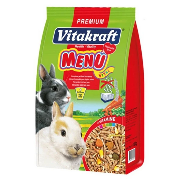 Vitakraft 1000GR TAVŞAN MENU VITAL PREMIUM ürün görseli 1