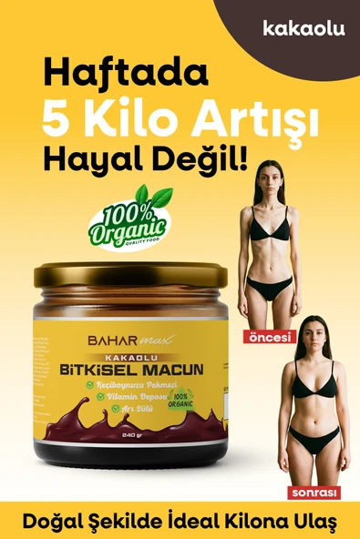 Kilo Aldırıcım Arı Sütü Pekmez Bal Ve Vitamin Kakaolu Pekmez Macun Iştah Açıcı 1 Set ürün görseli 1