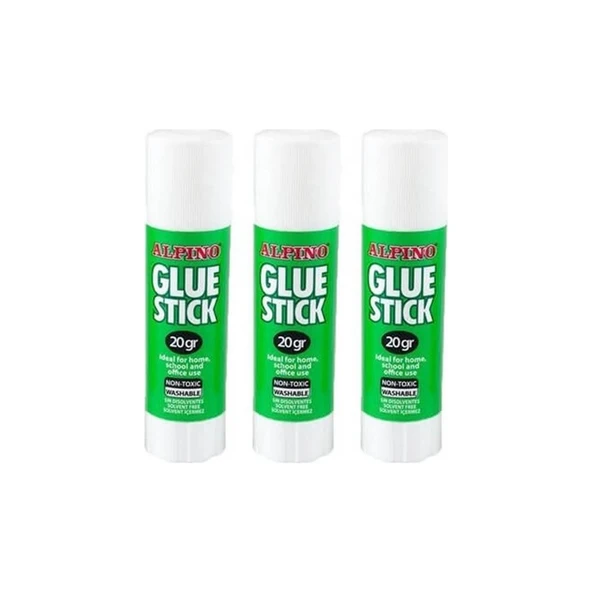 GS-010 Stick Yapıştırıcı 20 gr 3lü ürün görseli 1