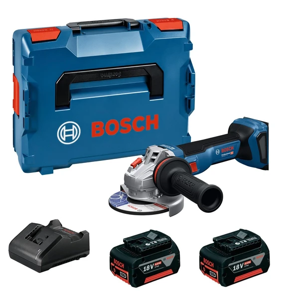 Bosch GWS 18V-11 S 2x4.0Ah Çift Akülü Taşlama ürün görseli 1