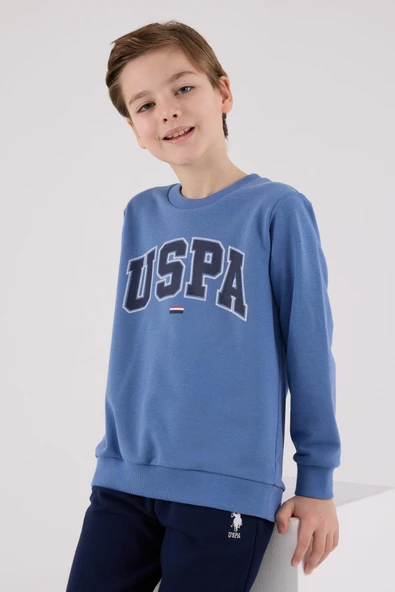 U.S. Polo Assn. Erkek Çocuk Eşofman Takımı Mavi ürün görseli 1