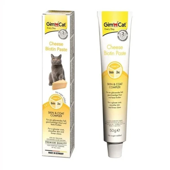 Gimcat Cheese Paste Peynirli  Biotin Macun  50GR ürün görseli 1
