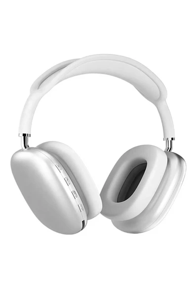 P9 Kablosuz Air Pro Max Yeni Nesil  5.0 Mikrofonlu Bluetooth Kulaklık Gri ürün görseli 1