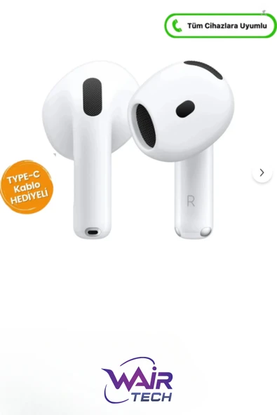 Yeni Seri Air.pods 4.Nesil Bluetooth Kulak İçi Kulaklık ANC Tüm cihazlara Uyumlu ürün görseli 1