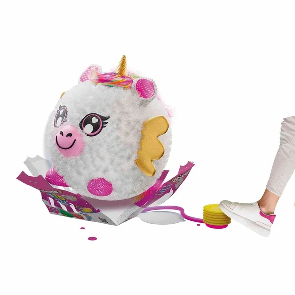 Şişme Peluş Unicorn XXL - Resim 3