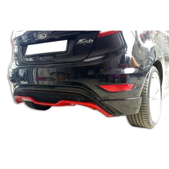 Ford Fiesta (2009-2016) ST Desing Arka Tampon Eki - Difüzör (Plastik) ürün görseli 1