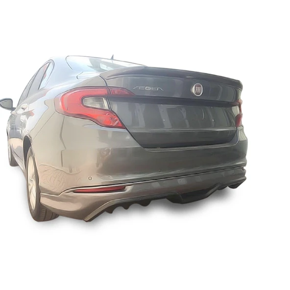 Fiat Egea Sedan (2015 - 2018) Arka Tampon Eki - Difüzör (Plastik) ürün görseli 1