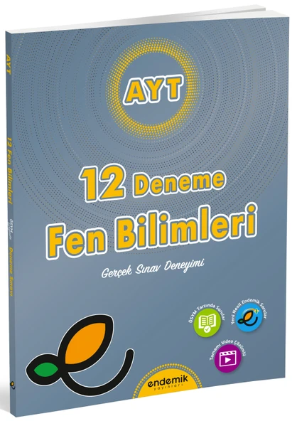 Endemik 2026 Ayt Fen Bilimleri 12 Li Deneme Sınavı ürün görseli 1