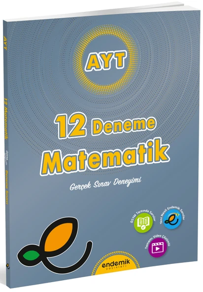 Endemik 2026 Ayt Matematik 12 Li Deneme Sınavı ürün görseli 1