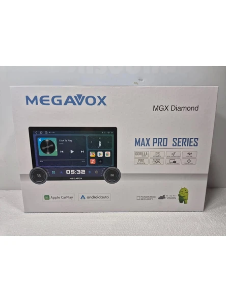 Megavox Android Diamond Tablet Teyp 10.1" - 4 Ram 64 Hafıza 8 Çekirdek Android Multimedya Diamond Tablet Araba Teybi 10.1 Inch - ürün görseli 1