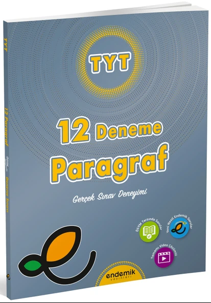 Endemik 2026 Tyt Paragraf 12 Li Deneme Sınavı ürün görseli 1
