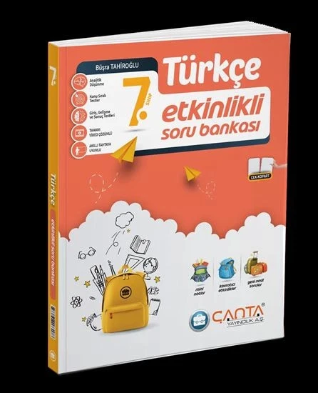 Çanta 7.Sınıf Etkinlikli Türkçe Soru Bankası ürün görseli 1