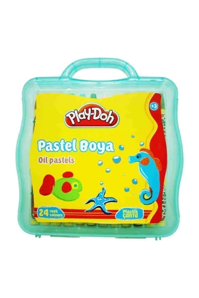 Play-Doh 24 Renk Pastel Boya Plastik Çantalı Pa011 ürün görseli 1
