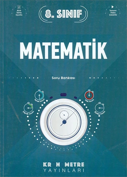 Kronometre 8.Sınıf Matematik Soru Bankası ürün görseli 1