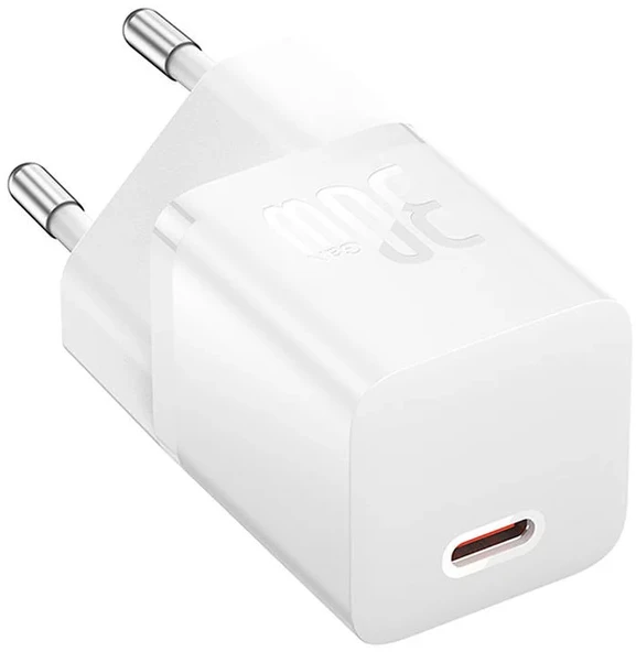 BASEUS GaN5 MİNİ 30W ADAPTÖR-BEYAZ - Resim 2
