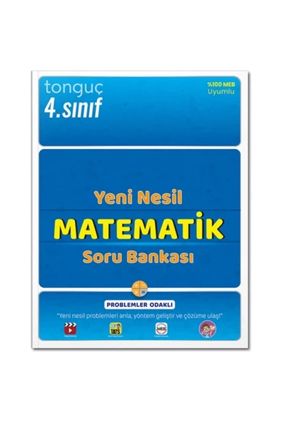 Tonguç 4.Sınıf Matematik Yeni Nesil Soru Bankası ürün görseli 1
